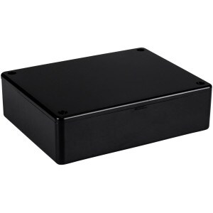 Main product image for Hammond 1591GSBK ABS Project Box Black 320-712